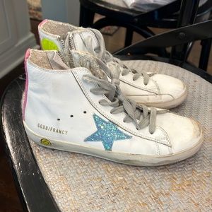 Golden Goose Francy little girl high tops